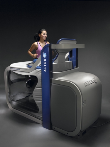 NASA anti-gravity technology aids clinical physiotherapy